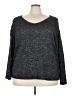 Ambiance Gray Pullover Sweater Size 3X - photo 1