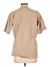 Assorted Brands 100% Cotton Solid Tan Short Sleeve Turtleneck Size L - photo 2