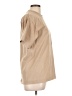 Assorted Brands 100% Cotton Solid Tan Short Sleeve Turtleneck Size L - photo 4