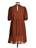 ASOS Design Polka Dots Brown Casual Dress Size 4 - photo 2