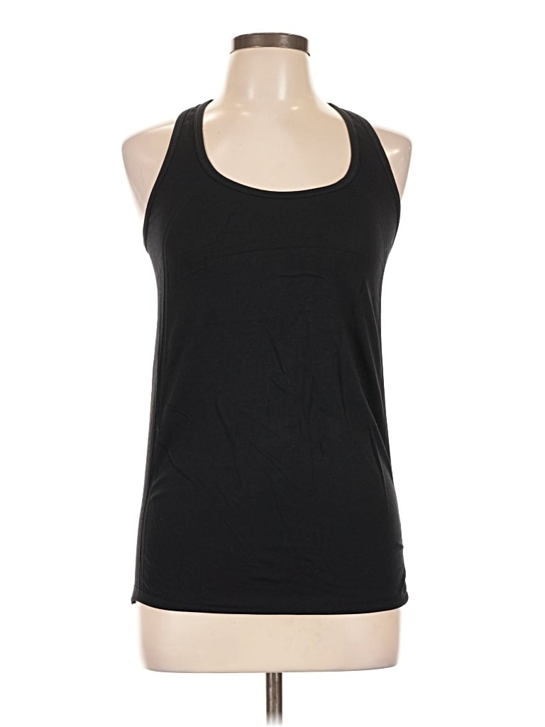 Pre-owned Fabletics Tank Top Black Halter Neckline Tops