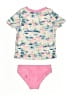 Floatimini Pink Two Piece Swimsuit Size 5 - photo 2