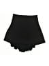 Fashion Collection Solid Black Skort Size XS - photo 1