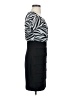 En Focus Studio Graphic Black Cocktail Dress Size 4 - photo 4