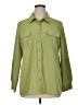 Elementz 100% Polyester Green Long Sleeve Blouse Size XL - photo 1