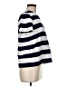 Gap 100% Cotton Stripes Silver Short Sleeve Top Size M - photo 4