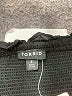 Torrid 100% Elastic Black Short Sleeve Top Size 4X Plus (4) - photo 4