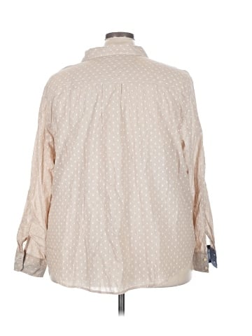 St. John's Bay Long Sleeve Blouse (view 2)