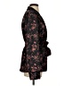 Paige 100% Polyester Paisley Black Blazer Size S - photo 4