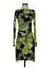 DKNY Floral Green Cocktail Dress Size 4 (petite) - photo 1