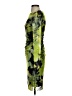DKNY Floral Green Cocktail Dress Size 4 (petite) - photo 5