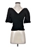 Free People Black Short Sleeve Top Size S - photo 1