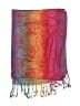 Unbranded Paisley Red Pink Scarf One size - photo 2