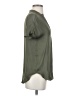 Reset 100% Polyester Green Short Sleeve Blouse Size S - photo 4