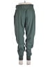 Marika Solid Green Casual Pants Size L - photo 2