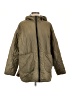 Zara 100% Polyester Solid Green Coat Size L - photo 1