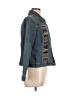 Chico's Graphic Blue Denim Jacket Size Lg (2) - photo 4