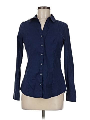 Express Long Sleeve Button-Down Shirt (view 1)