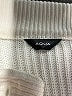 Aqua Stripes Ivory Pullover Sweater Size XXS - photo 7