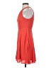 Express 100% Polyester Solid Orange Cocktail Dress Size 4 - photo 5