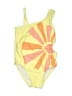 Old Navy Tie-dye Yellow One Piece Swimsuit Size 18-24 mo - photo 1