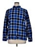 Duluth Trading Co. 100% Cotton Plaid Blue Long Sleeve Button-Down Shirt Size XL - photo 1