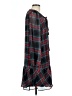 Draper James 100% Polyester Plaid Black Casual Dress Size L - photo 4