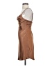 Assorted Brands 100% Polyester Metallic Brown Cocktail Dress Size S - photo 5