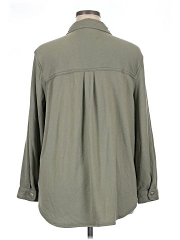 Angels Long Sleeve Button-Down Shirt (view 2)