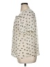 Assorted Brands 100% Polyester Ivory Short Sleeve Blouse Size XL (estimated) - photo 5