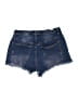 Almost Famous Blue Denim Shorts Size 9 - photo 2