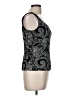 Alex Evenings Black Sleeveless Top Size M - photo 4