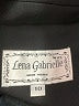 Lena Gabrielle 100% Acetate Black Coat Size 10 - photo 6