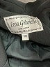 Lena Gabrielle 100% Acetate Black Coat Size 10 - photo 8