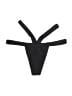 Ivy Solid Black Swimsuit Bottoms Size S - photo 2
