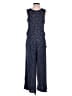 B Collection by Bobeau Solid Blue Jumpsuit Size XS - photo 2