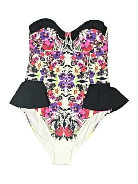 Red Carter One Piece Swimsuit