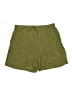Assorted Brands Solid Green Khaki Shorts Size L - photo 1