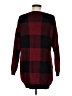 Millau Plaid Burgundy Pullover Sweater Size M - photo 2