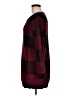 Millau Plaid Burgundy Pullover Sweater Size M - photo 5