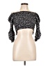 Jolt 100% Rayon Black 3/4 Sleeve Blouse Size L - photo 1