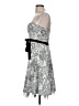 Ruby Rox Paisley Gray Cocktail Dress Size 7 - photo 5