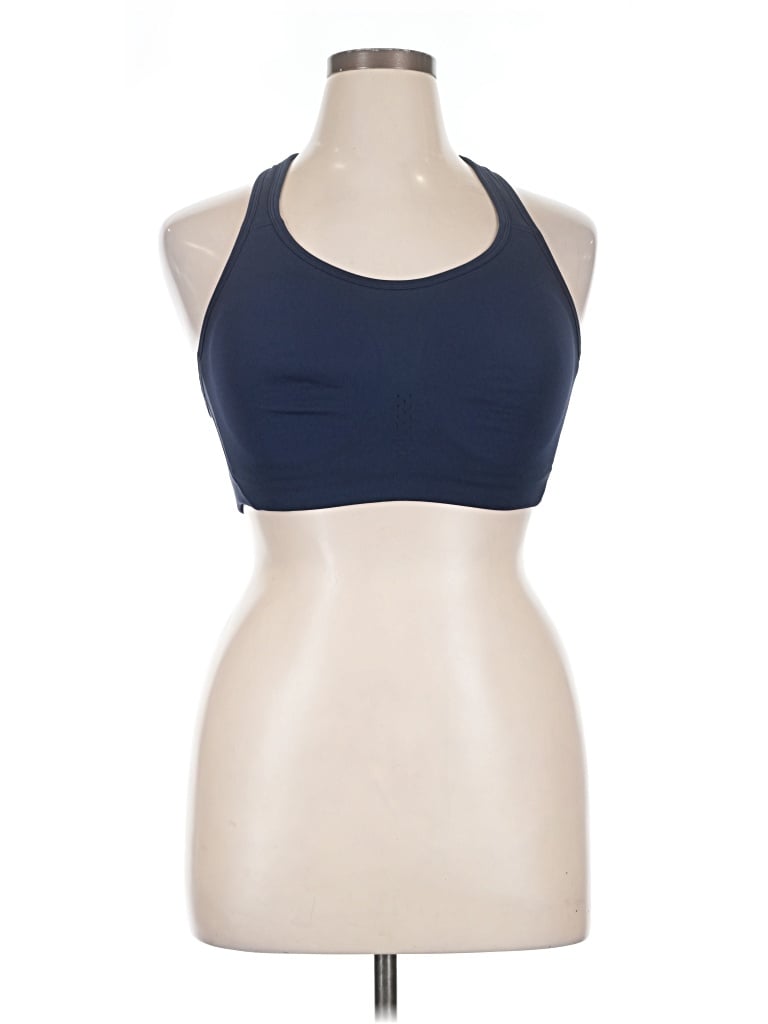 Pre-owned Assorted Brands Tank Top Blue Halter Neckline Tops