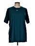Fabletics Teal Active T-Shirt Size L - photo 1