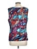 Thalia Sodi Teal Sleeveless Top Size L - photo 2
