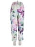 Unbranded Floral Purple Casual Pants Size L - photo 2