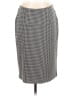 Studio Point Houndstooth Black Formal Skirt Size M - photo 1