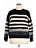 Universal Thread Stripes Black Pullover Sweater Size XXL - photo 1