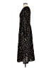 Shein 100% Polyester Print Black Casual Dress Size 8 - 10 - photo 5