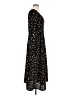 Shein 100% Polyester Print Black Casual Dress Size 8 - 10 - photo 4